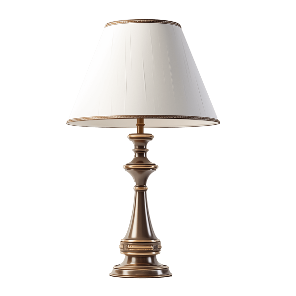 Modern White Desk Lamp - Image 4