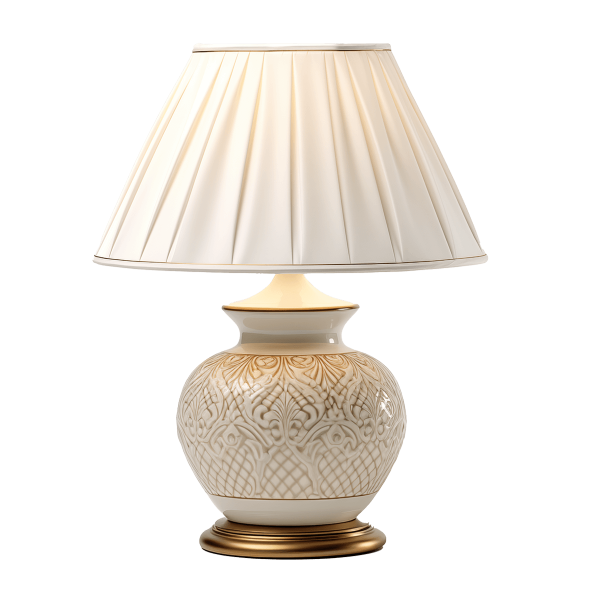 Modern White Desk Lamp - Image 5
